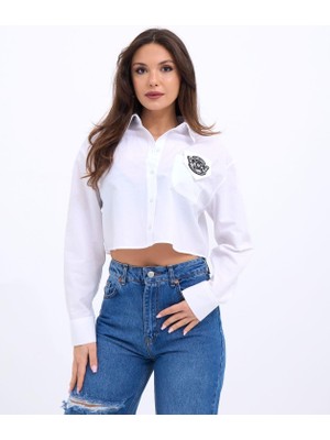 Gelirr 7383 Gömlek-Beyaz