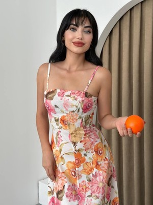 Gelirr Tutin Midi Boy Elbise