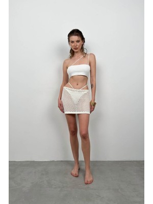 Gelirr Örgü Mini Etek