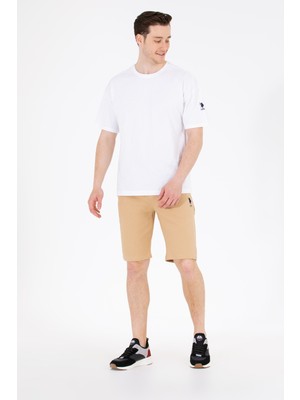 U.S. Polo Assn. Erkek Camel Örme Şort 50263258-VR015