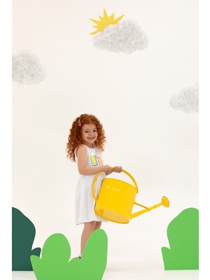 U.S. Polo Assn. Kız Çocuk Beyaz Elbise (Örme) 50266727-VR013