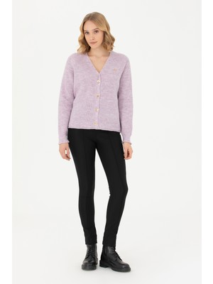 U.S. Polo Assn. Kadın Siyah Pantolon 50271938-VR046