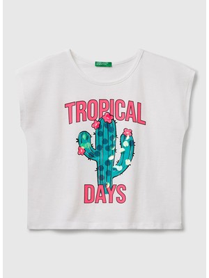 Benetton Kız Çocuk T-Shirt