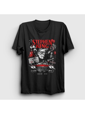 Presmono Unisex Siyah Poster Misery By Stephen King T-Shirt