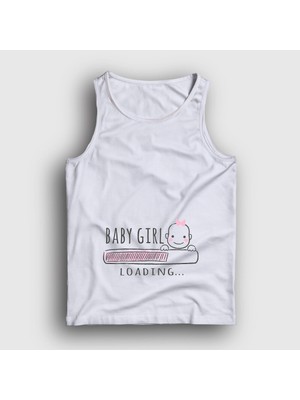 Presmono Unisex Beyaz Baby Girl Loading Yükleniyor Doğum Hamilelik Atlet
