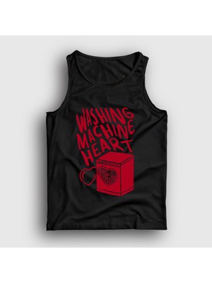 Presmono Unisex Siyah Washing Machine Heart Mitski Atlet