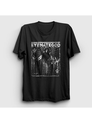 Presmono Unisex Siyah Poster Metal Eyehategod T-Shirt