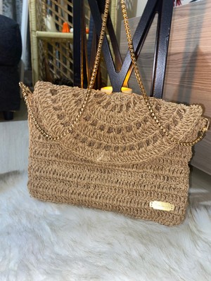 El Örgüsü,kağıt Ip Şık Portföy,postacı Çanta