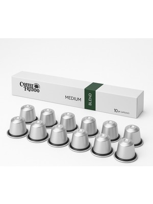 Okavango Kapsül Kahve, Espresso, Nespresso Uyumlu Alüminyum Kapsül Kahve Yumuşak Blend