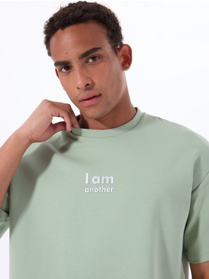 gmg firenze I AM ANOTHER Baskılı Erkek T-shirt