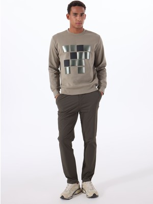 gmg firenze Yan Cepli Arka Cep Çift Fleto Jogger Erkek Pantolon