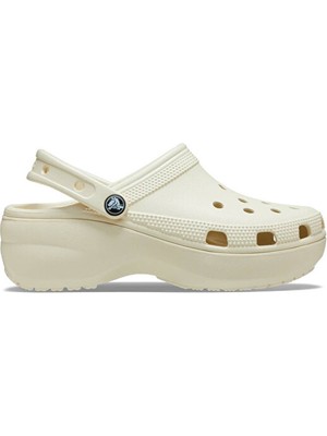Crocs Classic Platform Clog W Kadın Günlük Terlik 206750-2Y2 Bej