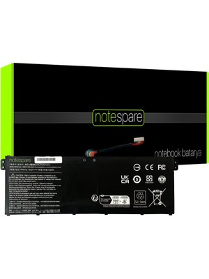 Notespare Acer Uyumlu Predator Helios 300 G3-571, G3-572, G3-572G Notebook Batarya Pil