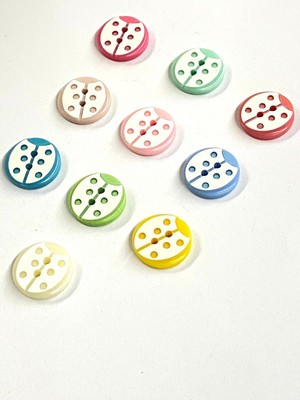 Karan Tuhafiye Bebek Düğmesi / Uğur Böceği Model 4 / 10 Adet /