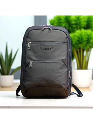 Laptop Gözlü ve Körüklü Ince Tasarım Sırt Çantası Baggaj S24130