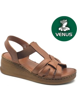 Venüs Tog Hakiki Deri Comfort Ortopedik Kadın Sandalet