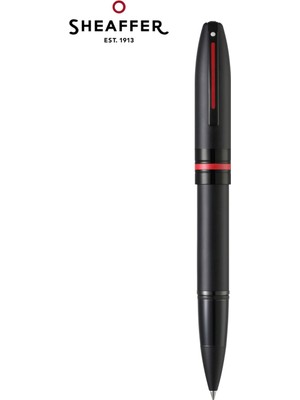 Sheaffer - WizDesign Yeni Ürün Icon 9108 Roller Kalem Mat Black Lacquer ( İsme Özel Seçeneği - Hediyelik )