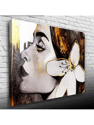 Ispanyol Kadın Portresi Kanvas Tablo 50 x 70