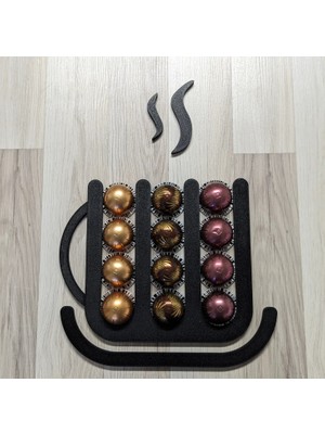 Kupa Şeklindeki Nespresso Vertuo Kapsül Tutucu