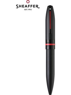 Sheaffer - WizDesign Yeni Ürün Icon 9108 Tükenmez Kalem Mat Black Lacquer ( İsme Özel Seçeneği - Hediyelik )
