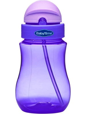 Elite Baby Time Babytime Renkli Pipetli Suluk - Mor 1 Adet
