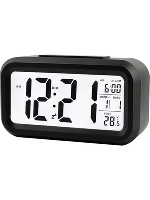UltraNova Dijital Masa Saati, 12/24 Saat, Gece Görüşlü, Şık ve Kullanışlı Tasarım