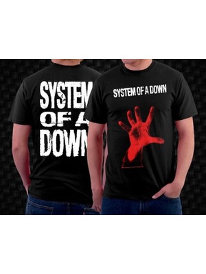 System Of A Down Siyah Erkek Tişört M