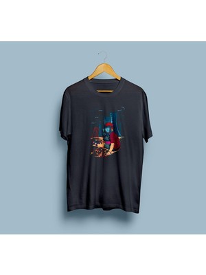 Bahriyeli Collection Oversize Fotoğraf Makinesi T-Shirt