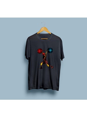 Bahriyeli Collection Oversize Halter Olimpiyat Oyunları Tasarım T-Shirt