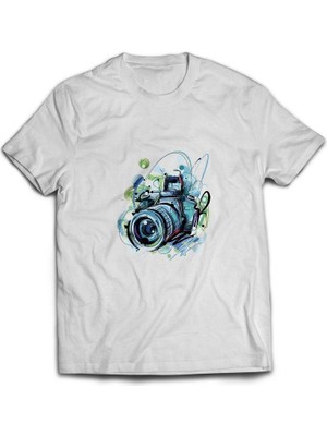 Bahriyeli Collection Oversize Fotoğraf Makinesi T-Shirt