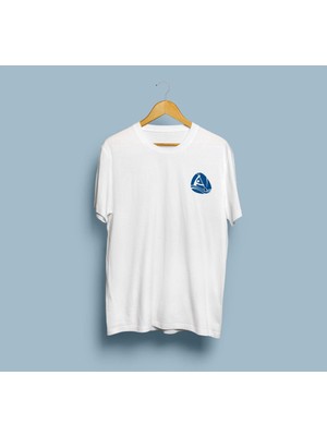 Bahriyeli Collection Oversize Olimpiyat Oyunları Kano Logolu T-Shirt