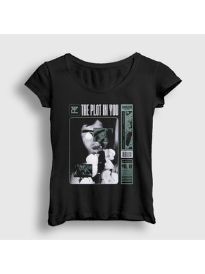Presmono Kadın Siyah Vol 3 The Plot In You T-Shirt