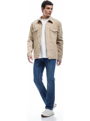 Koton Normal Bel Pamuklu Straight Fit Jean Pantolon - Mark Jean