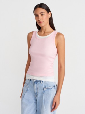 31870 Çift Katlı Top-Toz Pembe
