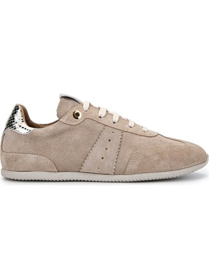 Tamer Tanca Kadın Hakiki Deri Bej Süet Sneakers & Spor Ayakkabı 1060 25143 Bn Ayk Y25 Bej Suet