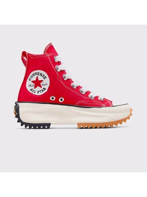 Converse Run Star Hike Unisex Kırmızı Platform Sneaker