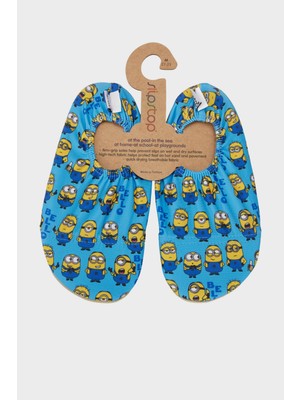 Slipstop Gru Baskılı Kaydırmaz Havuz ve Deniz Ayakkabısı Erkek Çocuk Deniz Ayakkabısı SS2531140002