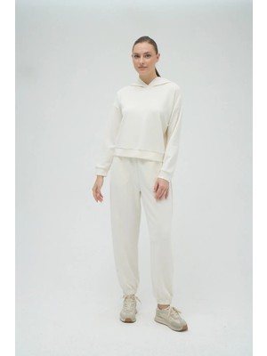 Sevim 21239 Bayan Kapüşonlu Pantolon Takım 25Y