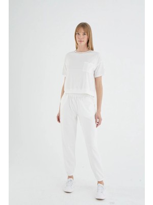 Sevim 21203 Bayan Nakışlı Pantolon Takım 25Y