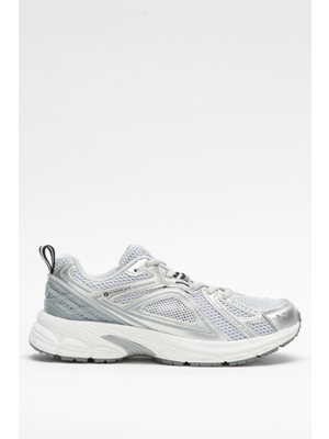 Hammer Jack Kadın Kalın Taban Fileli Sneaker Hj 25028Z Gümüş