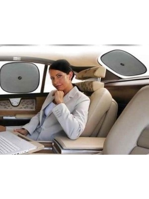 2 Adet Vantuzlu Araba Araç Oto Yan Cam Güneşlik Araba Güneşlik Yan Cam