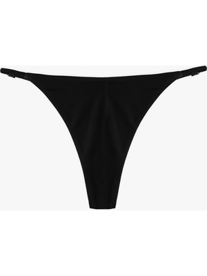 Koton Düşük Bel Yanları Ayarlanabilir Ipli String Bikini Altı