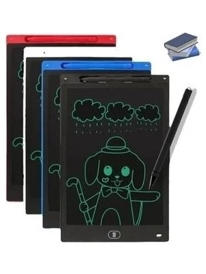 Yakut Yakut- Çocuk Çizim Tableti LCD 8.5 Inç Dijital Kalemli Çizim Yazı Tahtası Grafik Not Yazma Eğitim Tableti