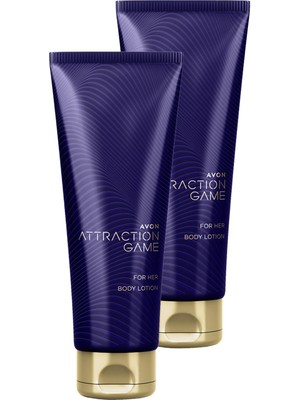 Avon Attraction Game Vücut Losyonu 125 Ml Nemlendirici Etkili İkili Set Kadın Kullanımı İçin