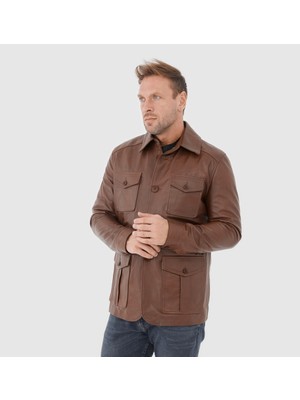 Togo Erkek Deri Mont [810054]