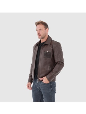 Togo Erkek Deri Mont [810055]