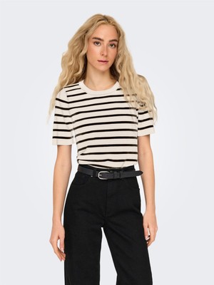 Only Onlfıe 2/4 Pullover Nca Knt Kadın Siyah Kazak - O15344307