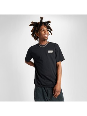 Converse Cons Graphic Erkek Siyah T-Shirt