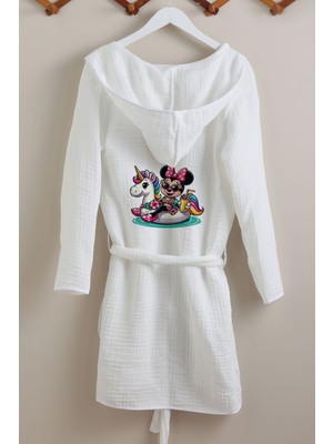 Tuğba Kuğu 4 Kat Müslin Bornoz - Summer Vibes