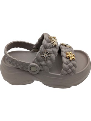 Floraflex | Kadın Eva Lastik Sandalet  - Floraflex - Vizon - 40